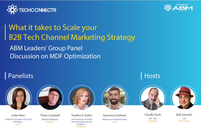ABM Leaders Group: Channel Marketing – MDF Optimization